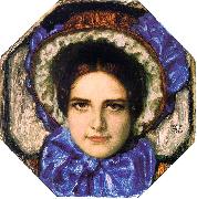Franz von Stuck Daughter Mary oil painting on canvas
